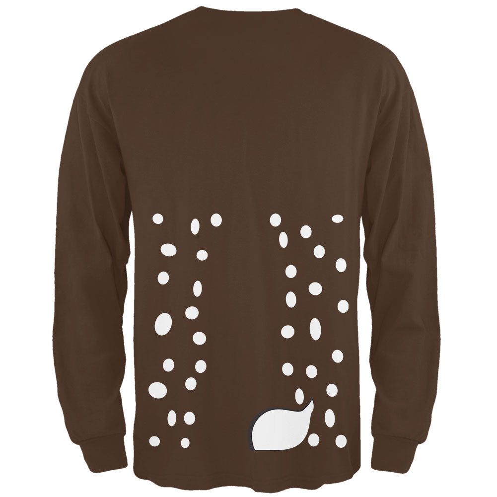 Halloween Baby Deer Fawn Costume Mens Long Sleeve T Shirt Men's Long Sleeves Old Glory