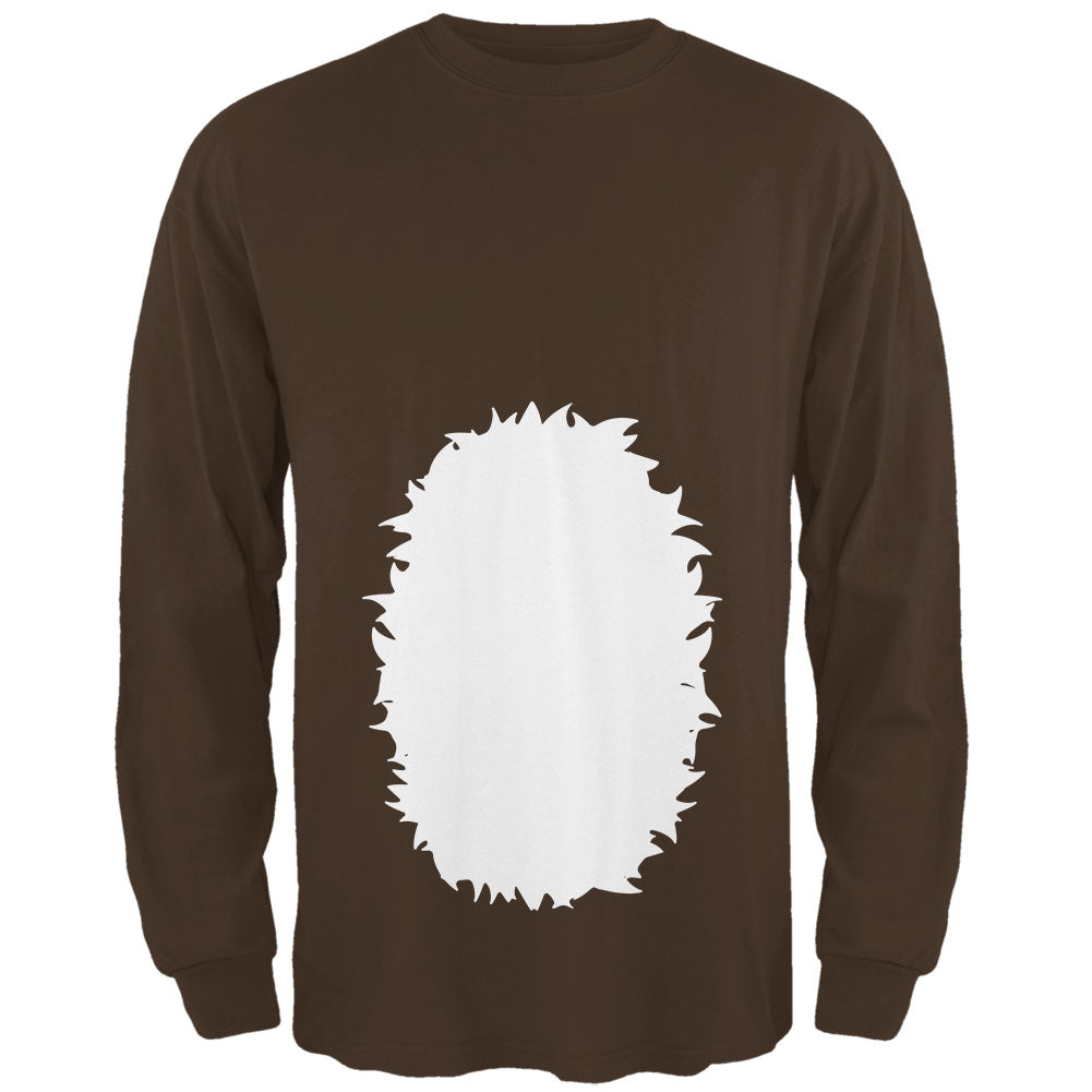 Halloween Baby Deer Fawn Costume Mens Long Sleeve T Shirt Men's Long Sleeves Old Glory 2XL Brown