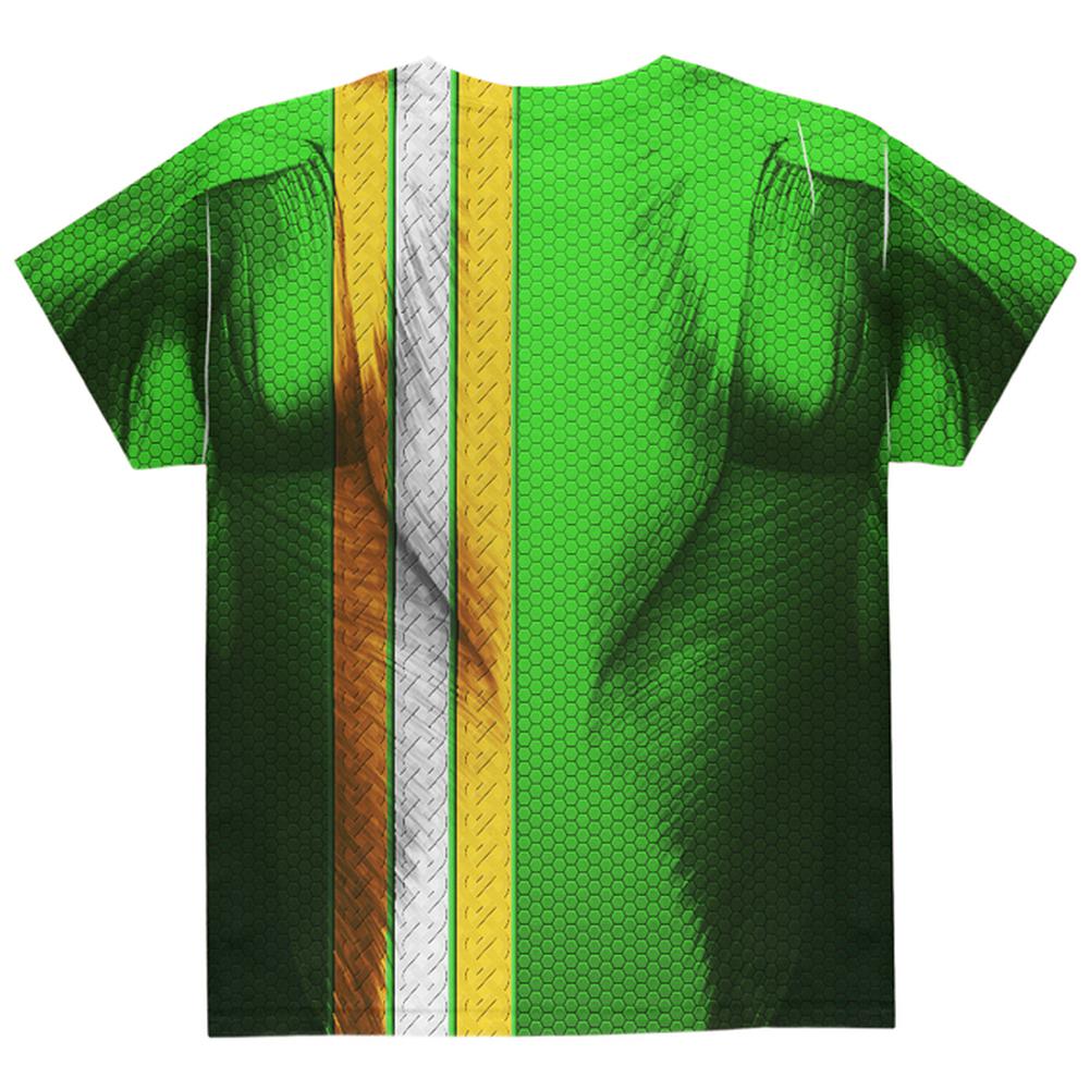 St Patrick's Day Irish Champion Superhero Costume All Over Youth T Shirt Youth T-Shirts Old Glory