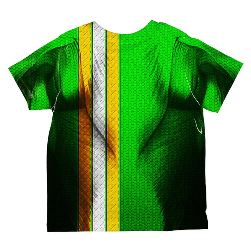 St Patrick's Day Irish Champion Superhero Costume All Over Toddler T Shirt Toddler T-Shirts Old Glory