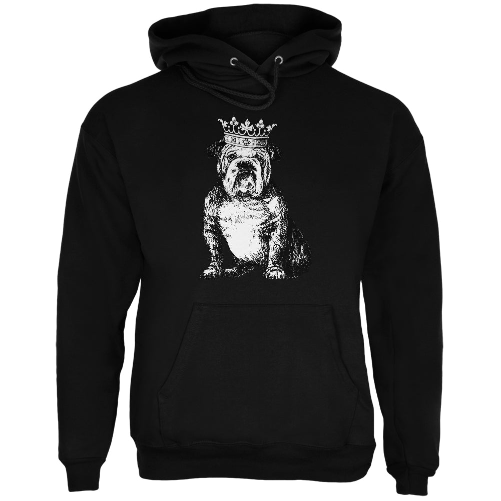 Bulldog Crown Mens Hoodie Men's Hoodies Old Glory 2XL Black