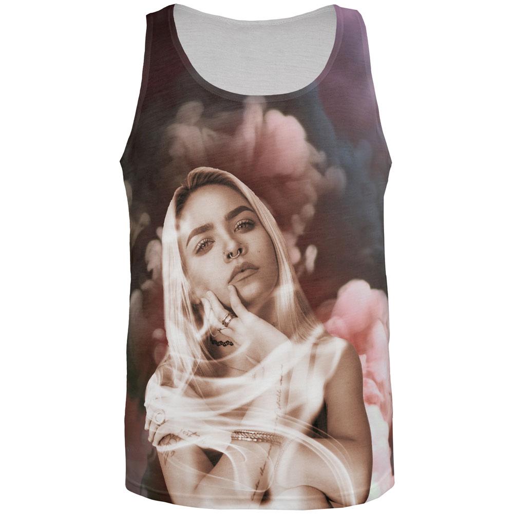 Smoky Girl All Over Mens Tank Top Men's Tank Tops Old Glory 2XL Multi
