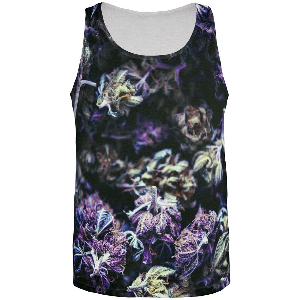 Marijuana Purple Haze All Over Mens Tank Top Men's Tank Tops Old Glory 2XL Multi