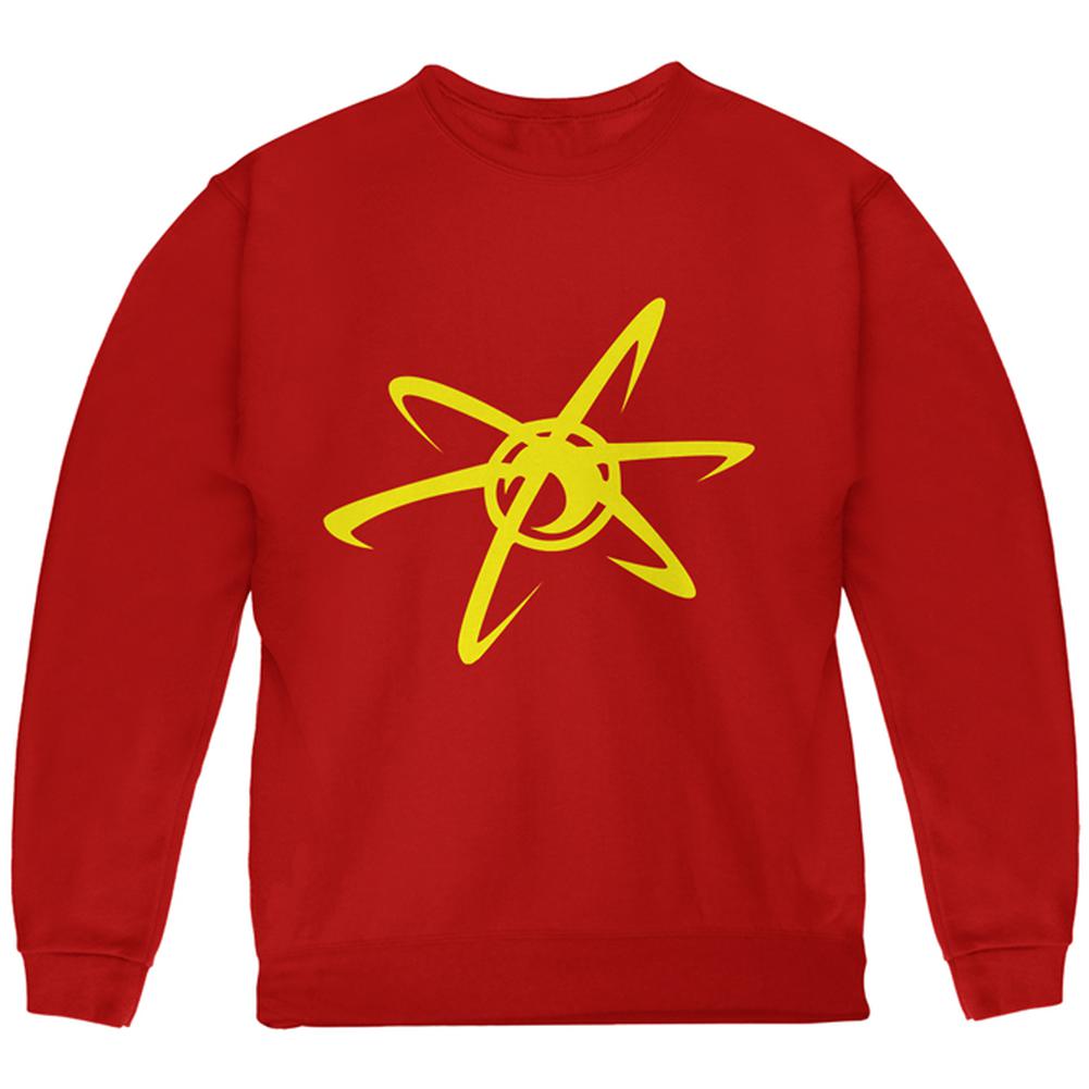 Halloween Boy Genius Youth Sweatshirt Youth Sweatshirts Old Glory LG Red