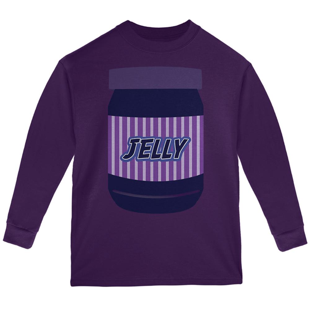 Halloween Jelly Jar Costume Youth Long Sleeve T Shirt Youth Long Sleeves Old Glory LG Purple