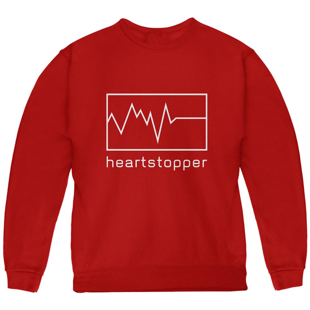 Valentine's Day Heartstopper Youth Sweatshirt Youth Sweatshirts Old Glory LG Red
