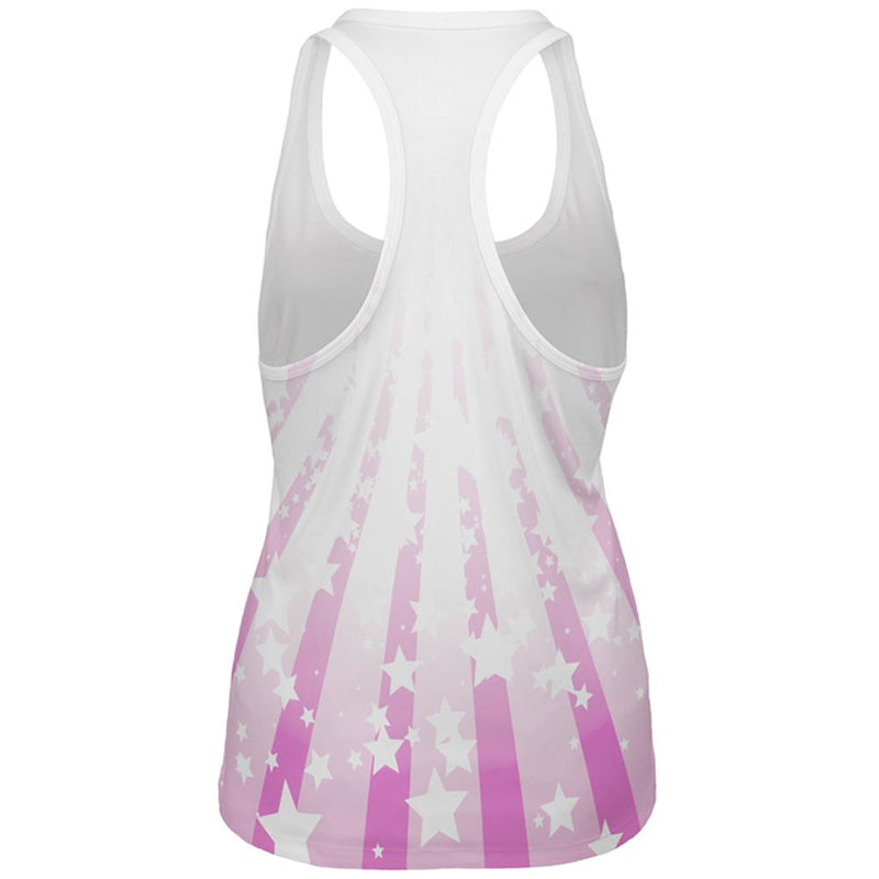 Death Metal Rainbow Unicorns All Over Womens Work Out Tank Top Women's Tank Tops Old Glory