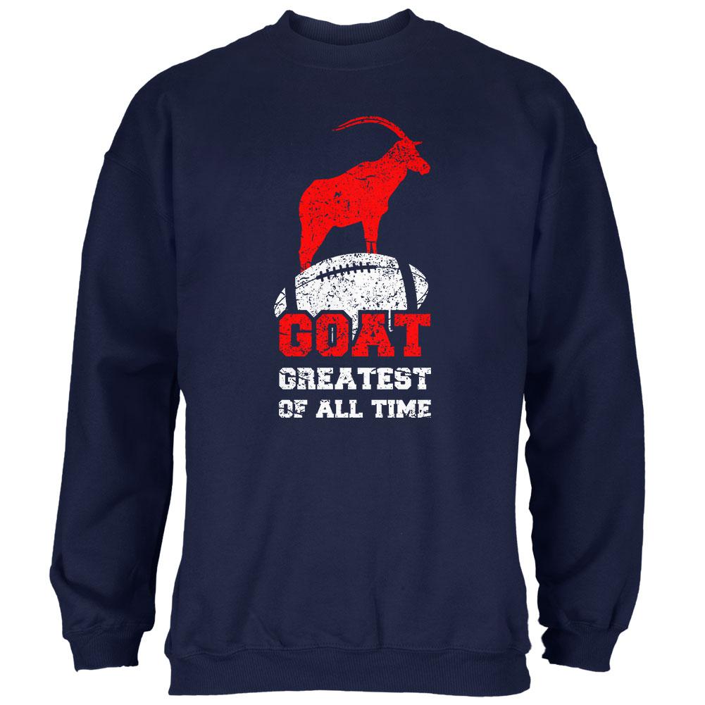 GOAT Greatest of all Time Mens Sweatshirt Men's Sweatshirts Old Glory 2XL Navy