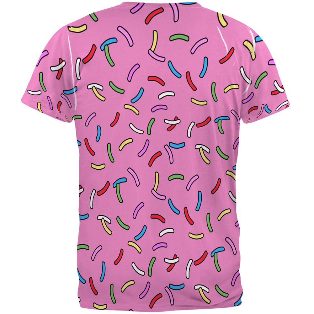 Rainbow Sprinkles All Over Mens T Shirt Men's T-Shirts Old Glory