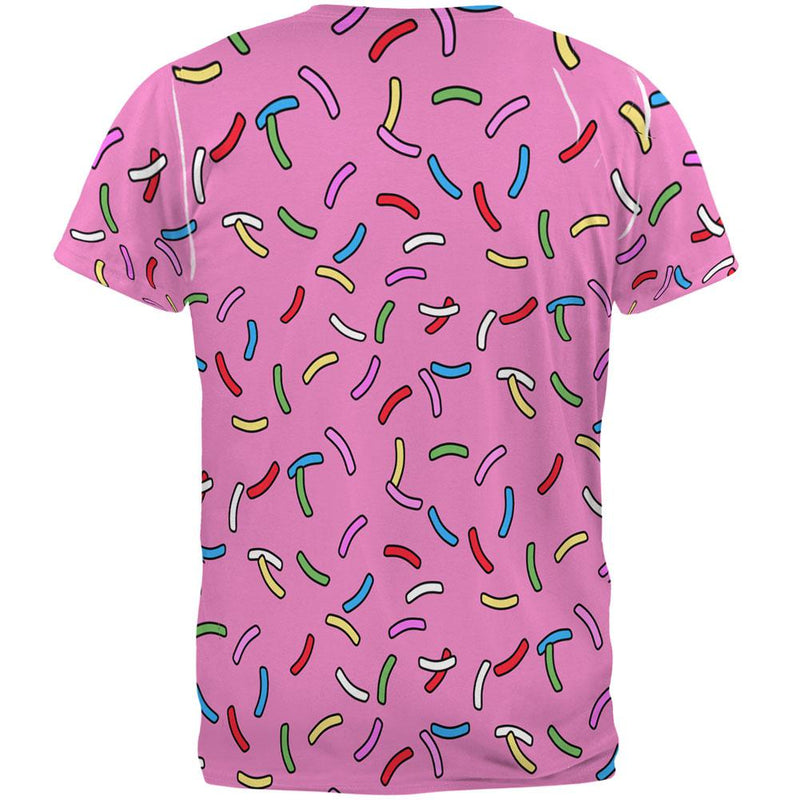 Rainbow Sprinkles All Over Mens T Shirt Men's T-Shirts Old Glory