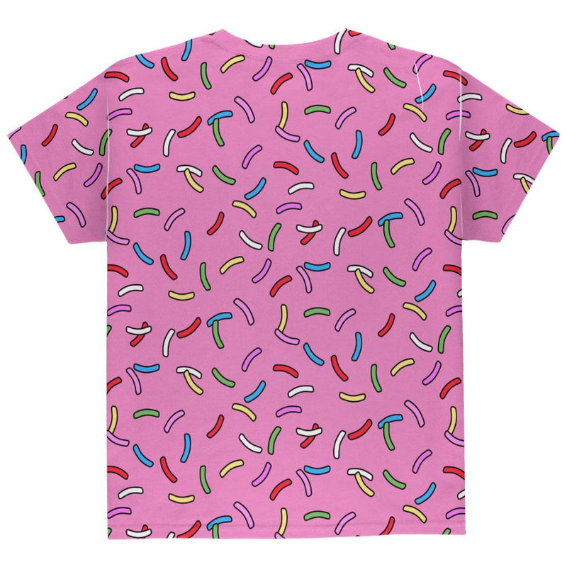 Rainbow Sprinkles All Over Youth T Shirt Youth T-Shirts Old Glory