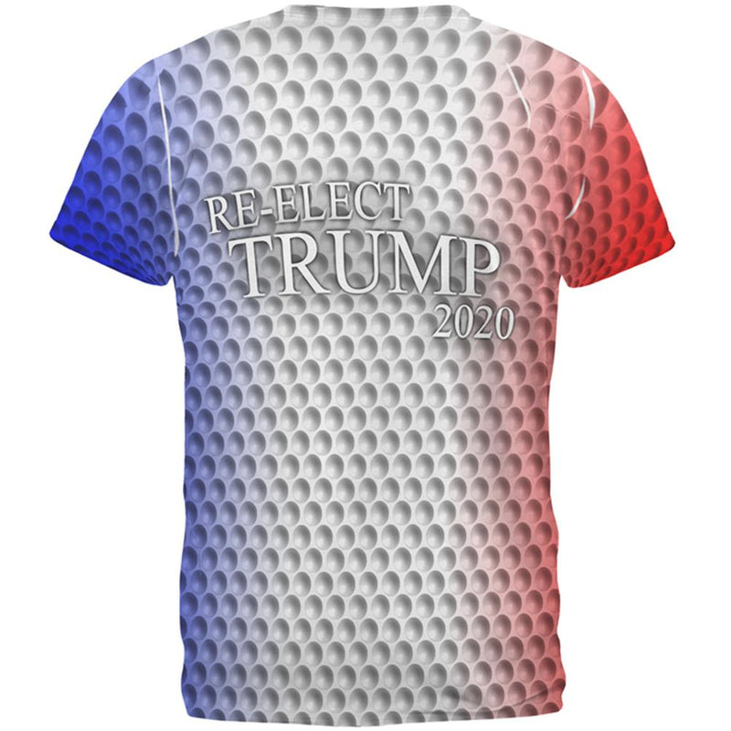 Re-Elect Trump 2020 Keep America Great Golf All Over Mens T Shirt Men's T-Shirts Old Glory