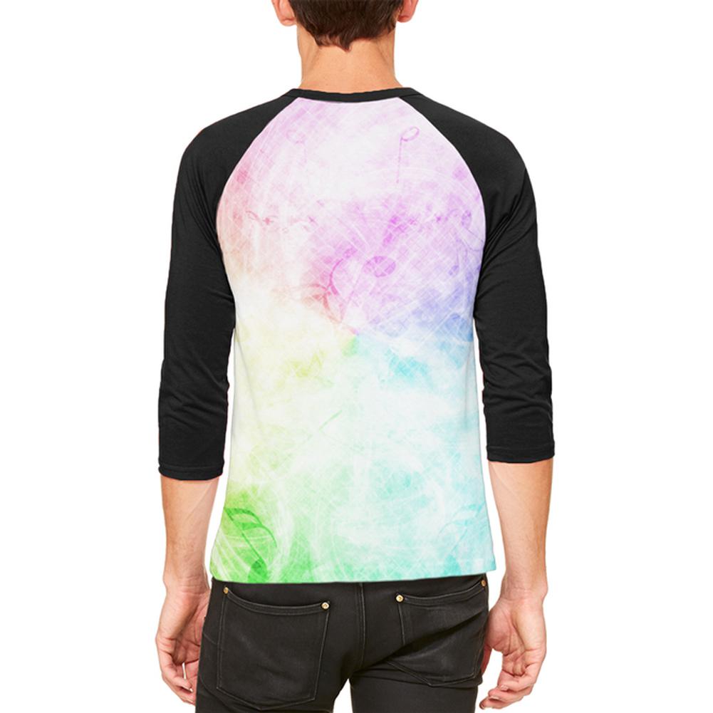 Without Music Life Would Be A Mistake Mens Raglan T Shirt Men's T-Shirts Old Glory