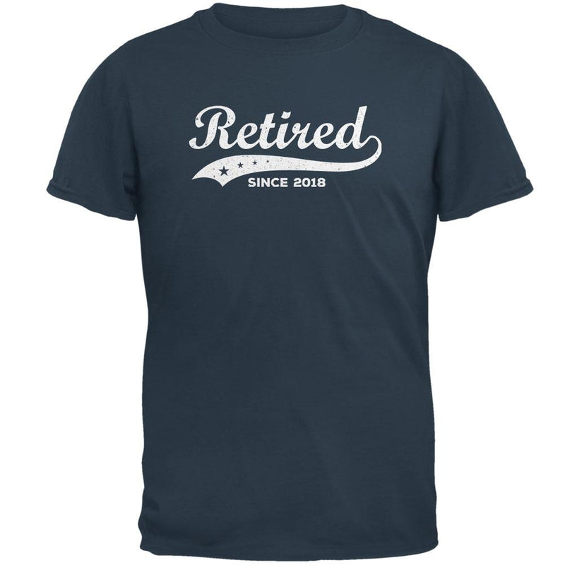 Retired Swoosh Stars Year 2018 Mens T Shirt Men's T-Shirts Old Glory LG Denim