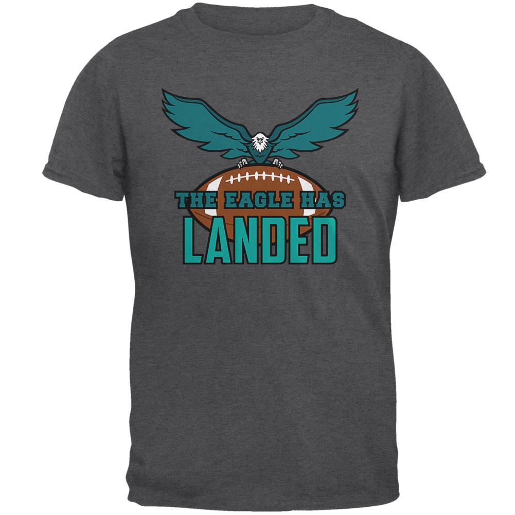 The Eagle Has Landed Football Mens T Shirt Men's T-Shirts Old Glory 2XL Dark Heather