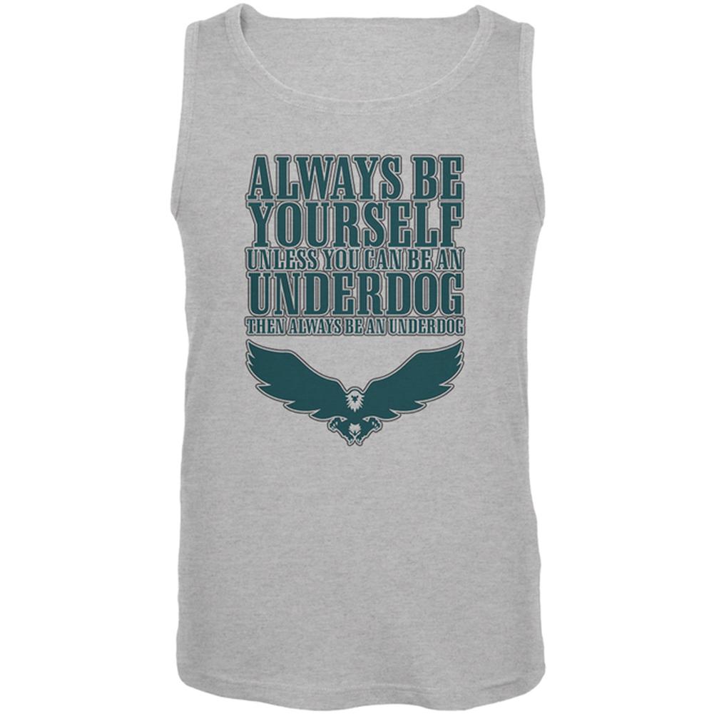 Always Be Yourself Underdog Eagle Mens Tank Top Men's Tank Tops Old Glory 2XL Heather
