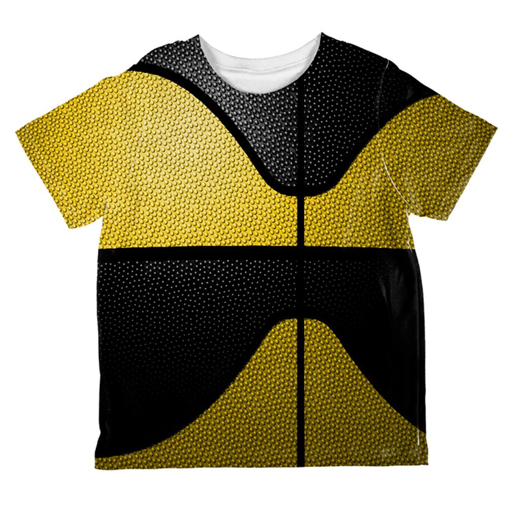Championship Basketball Yellow & Black All Over Toddler T Shirt Toddler T-Shirts Old Glory 2T Multi