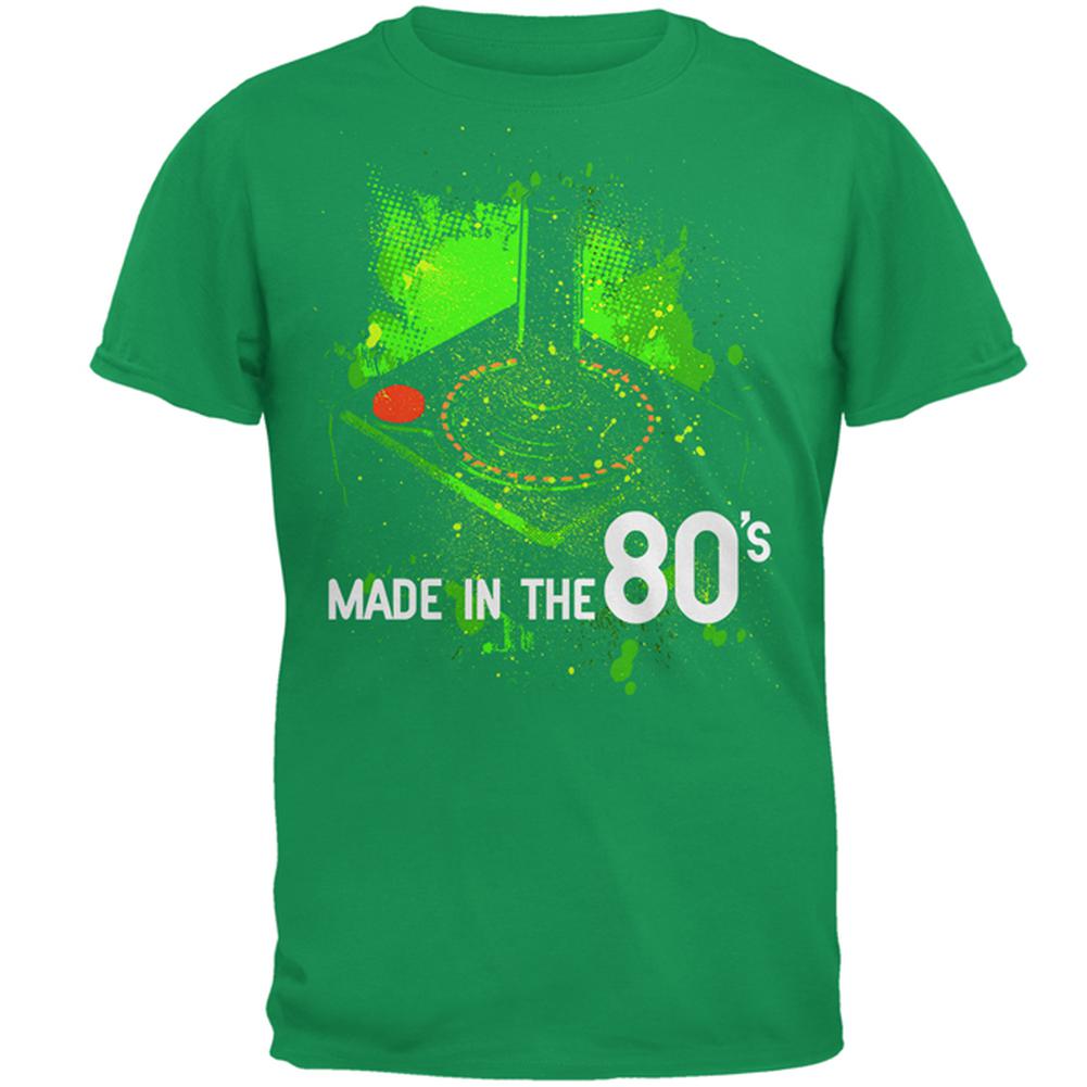 Original Gamer Made in the 80's Mens T Shirt Men's T-Shirts Old Glory 2XL Irish Green