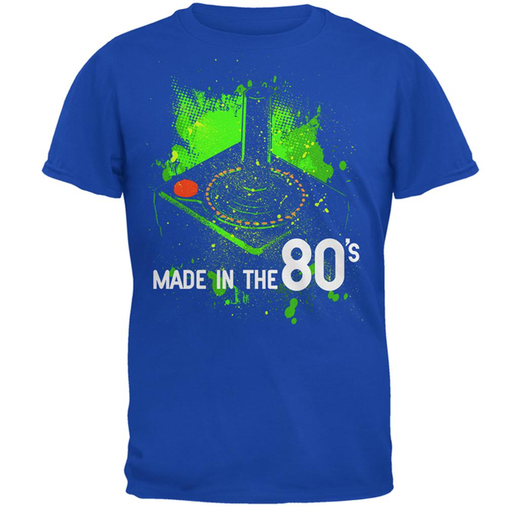 Original Gamer Made in the 80's Mens Soft T Shirt Men's T-Shirts Old Glory 2XL Royal
