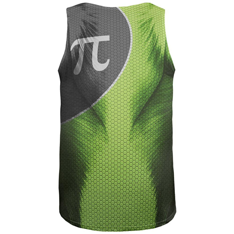 Captain Pi the Irrational Superhero All Over Mens Tank Top Men's Tank Tops Old Glory