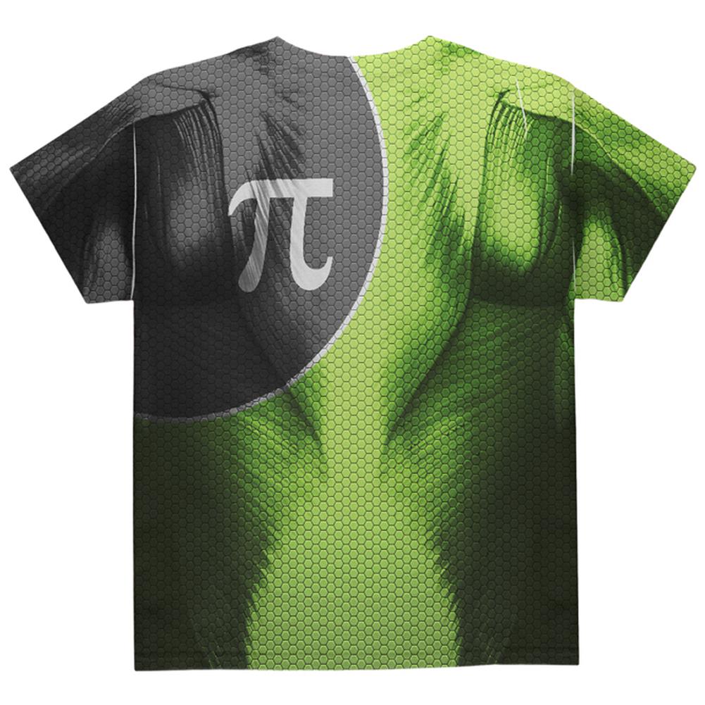 Captain Pi the Irrational Superhero All Over Youth T Shirt Youth T-Shirts Old Glory