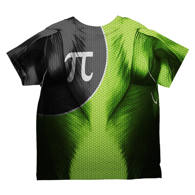 Captain Pi the Irrational Superhero All Over Toddler T Shirt Toddler T-Shirts Old Glory