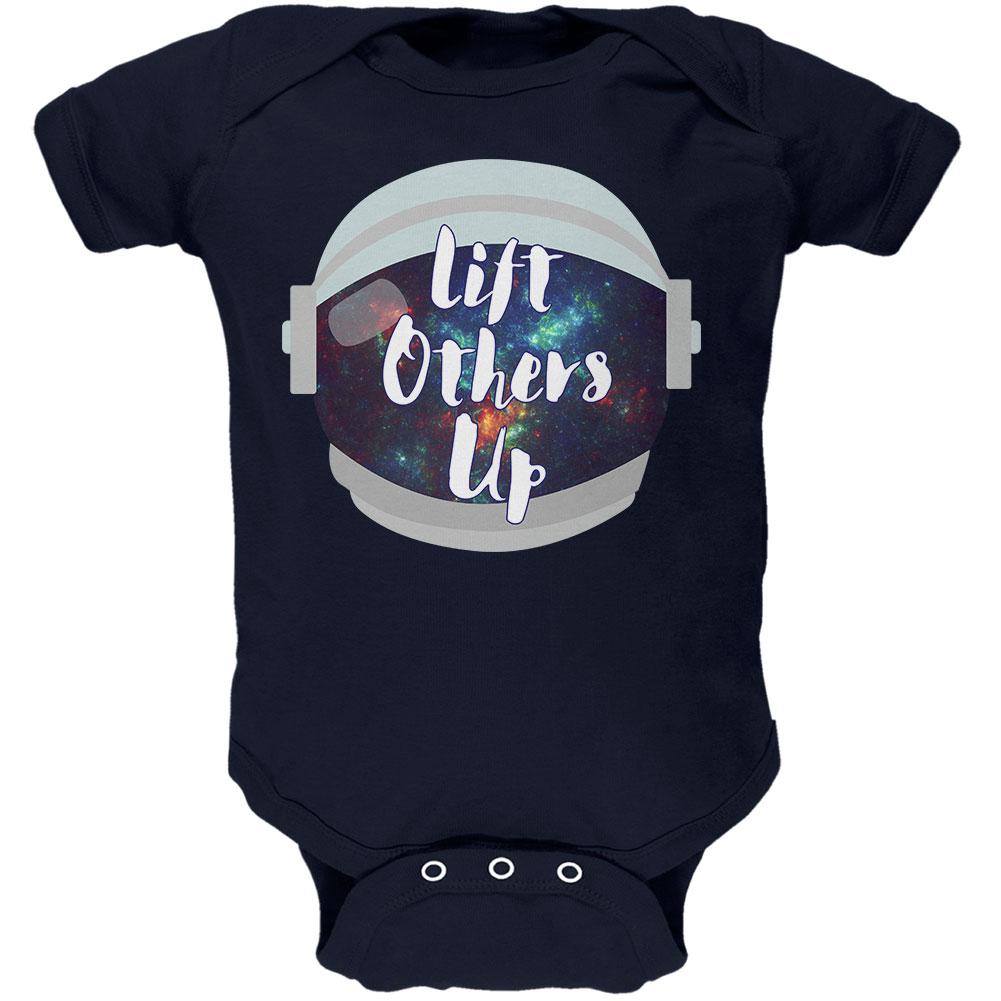 Anti-Bullying Astronaut Space Lift Others Up Soft Baby One Piece Baby One Piece Old Glory 0-3M Navy