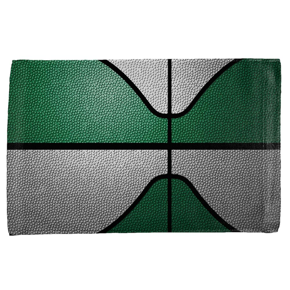Championship Basketball Irish Green and White All Over Sport Towel Sports Towels Old Glory OS Multi