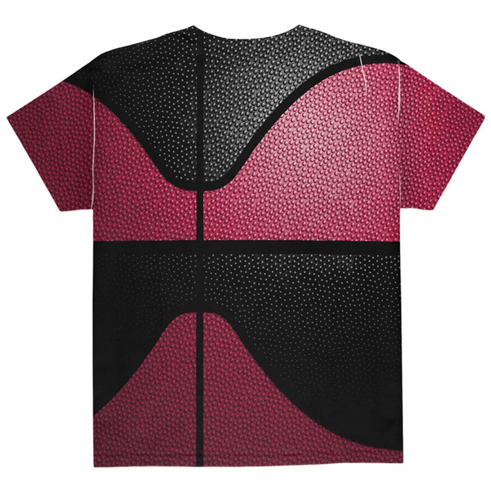 Championship Basketball Red and Black All Over Youth T Shirt Youth T-Shirts Old Glory