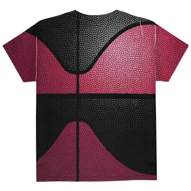 Championship Basketball Red and Black All Over Youth T Shirt Youth T-Shirts Old Glory