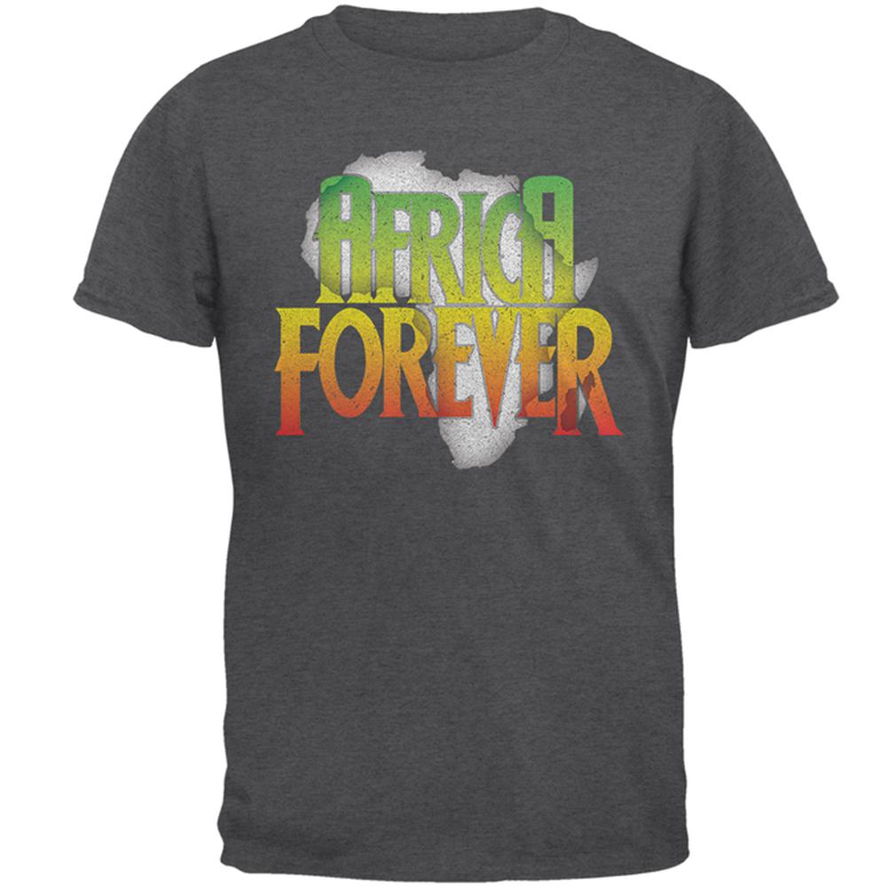 Africa Forever Mens T Shirt Men's T-Shirts Old Glory 2XL Dark Heather