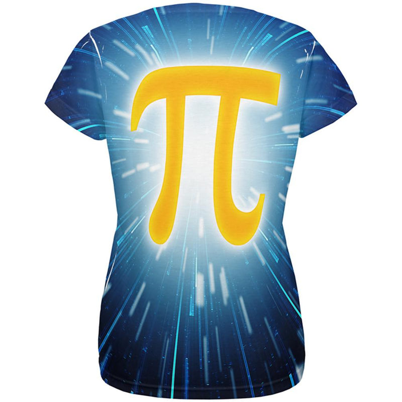 Come to the Math Side We have Pi All Over Womens T Shirt Women's T-Shirts Old Glory