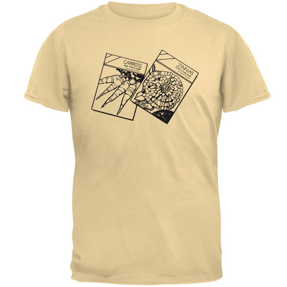 Gardening Seeds Seed Packets Mens T Shirt Men's T-Shirts Old Glory 2XL Yellow Haze
