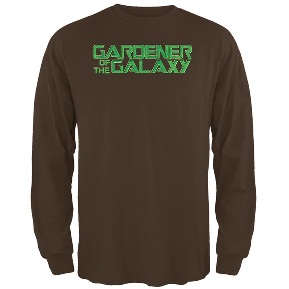 Gardener of the Galaxy Mens Long Sleeve T Shirt Men's Long Sleeves Old Glory 2XL Brown