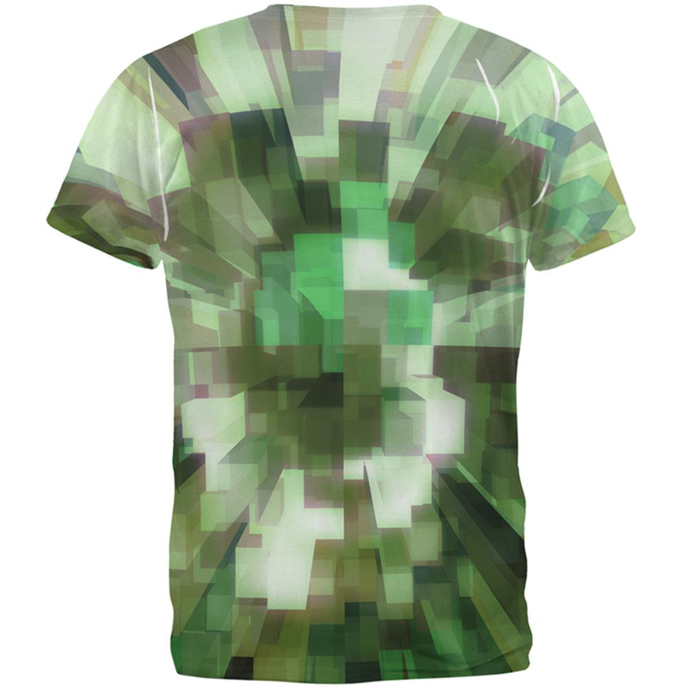 World Game Builder Camo Blocks All Over Mens T Shirt Men's T-Shirts Old Glory