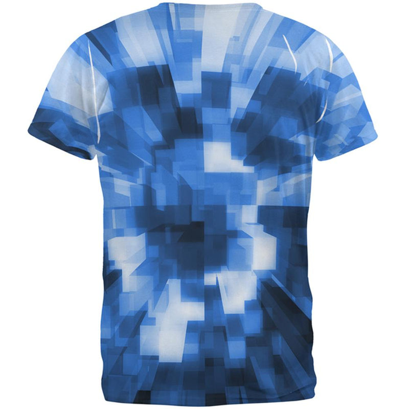 World Game Builder Water Blocks All Over Mens T Shirt Men's T-Shirts Old Glory
