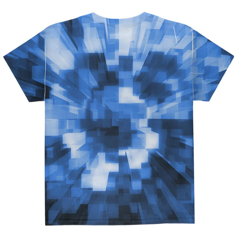 World Game Builder Water Blocks All Over Youth T Shirt Youth T-Shirts Old Glory