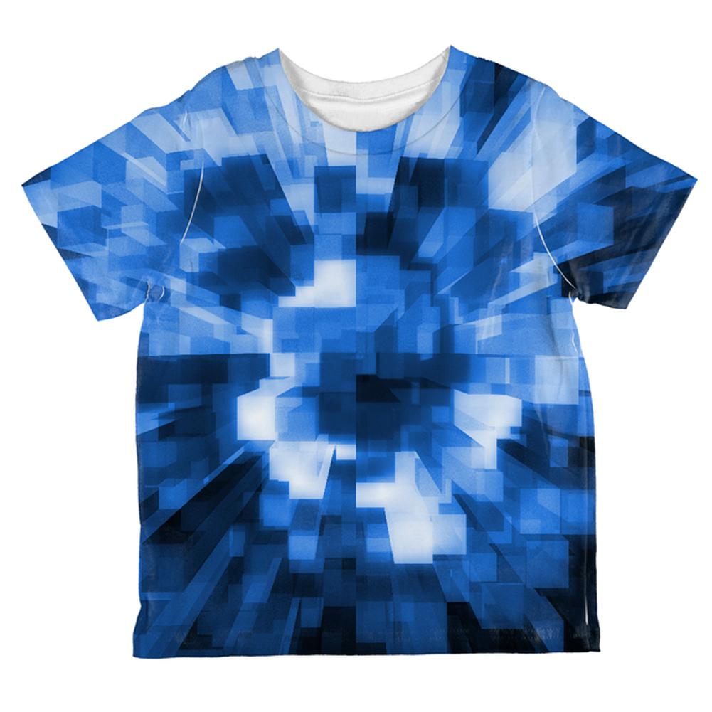 World Game Builder Water Blocks All Over Toddler T Shirt Toddler T-Shirts Old Glory 2T Multi