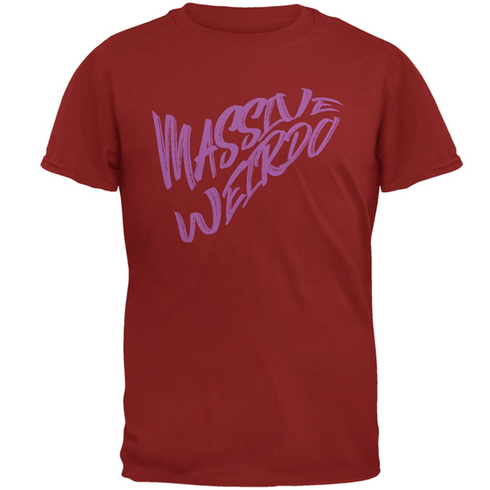 Massive Weirdo Mens T Shirt Men's T-Shirts Old Glory 2XL Cardinal Red