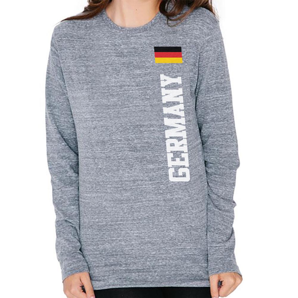 Oktoberfest World Cup Germany Mens Soft Long Sleeve T Shirt Men's Long Sleeves Old Glory 2XL Heather