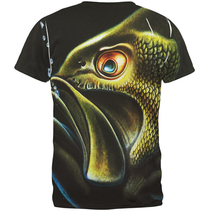 Bass Master All Over Mens T Shirt Men's T-Shirts Old Glory