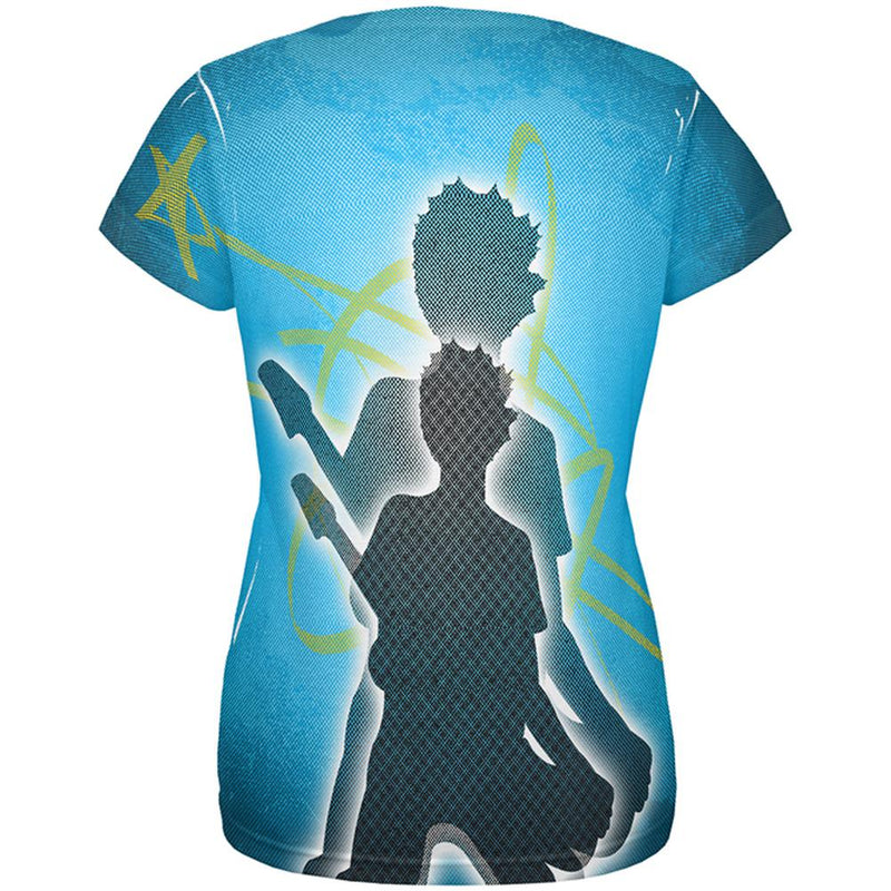 Next Guitar Rock Idol All Over Womens T Shirt Women's T-Shirts Old Glory