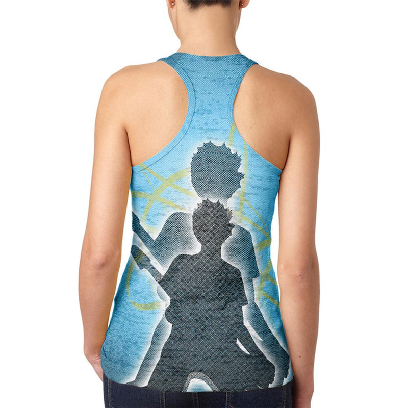 Next Guitar Rock Idol Juniors Burnout Racerback Tank Top Juniors Tank Tops Old Glory