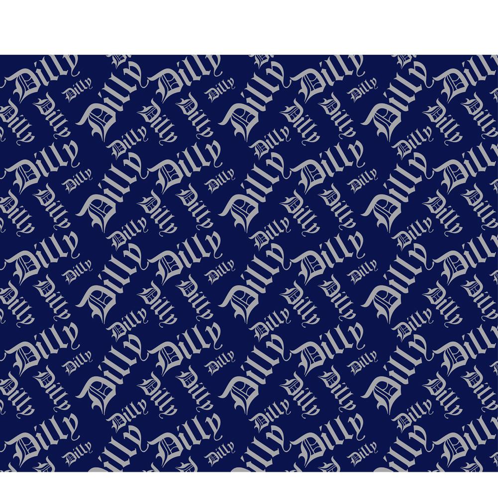Dilly Dilly Old English Pattern All Over Mens T Shirt Men's T-Shirts Old Glory 2XL Multi