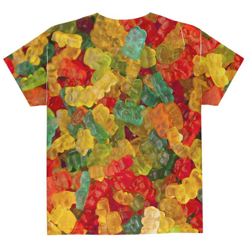Halloween Candy Gummy Bears All Over Youth T Shirt Youth T-Shirts Old Glory
