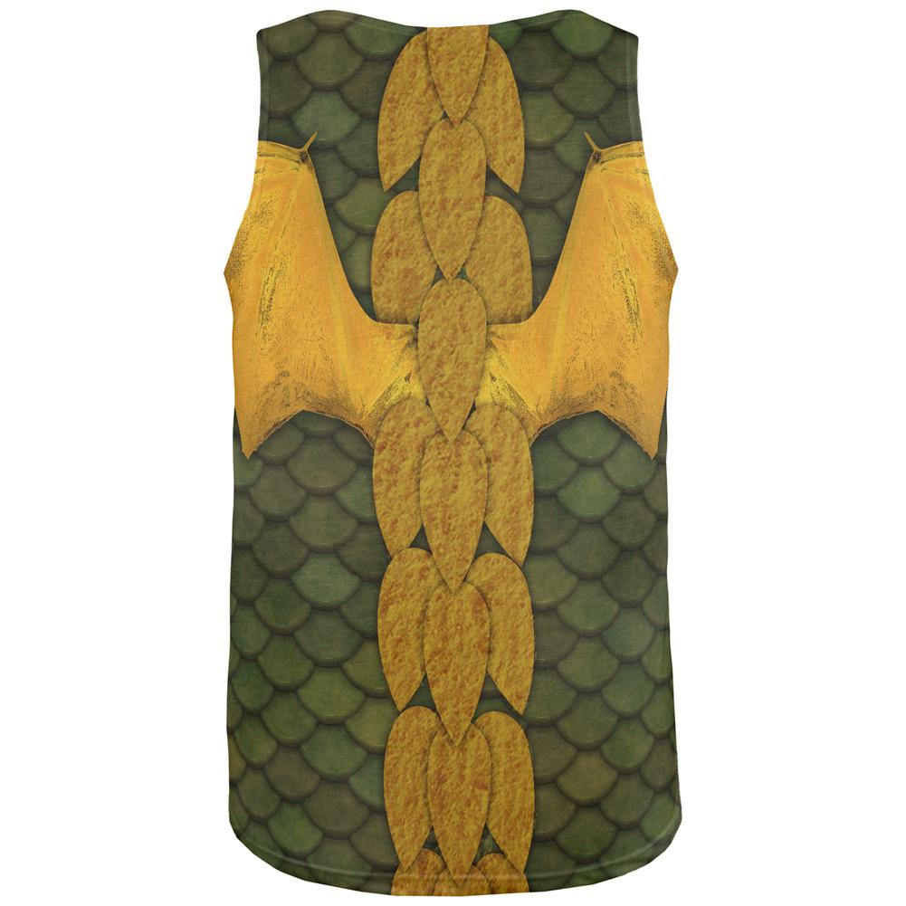 Halloween Green Dragon Costume All Over Mens Tank Top Men's Tank Tops Old Glory