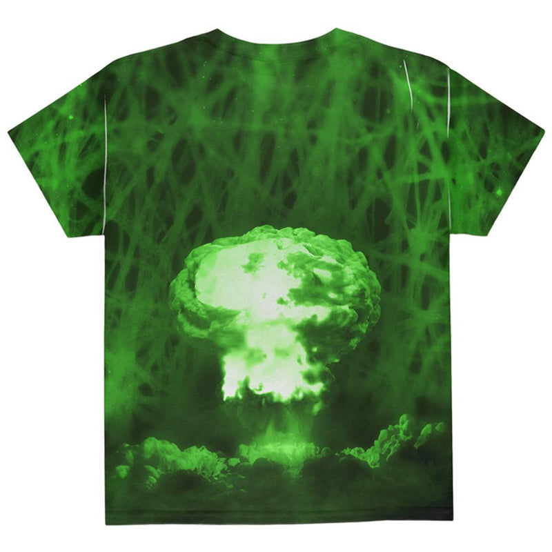 Gamma Radiation Atomic Explosion All Over Youth T Shirt Youth T-Shirts Old Glory