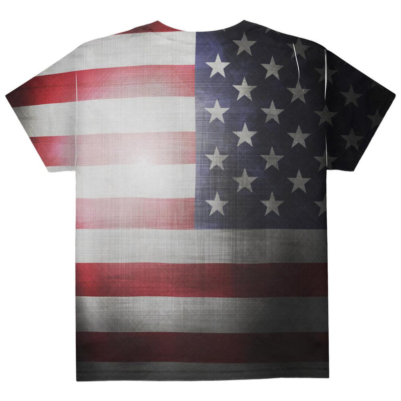 4th of July Let Lady Liberty Light the Way All Over Youth T Shirt Youth T-Shirts Old Glory