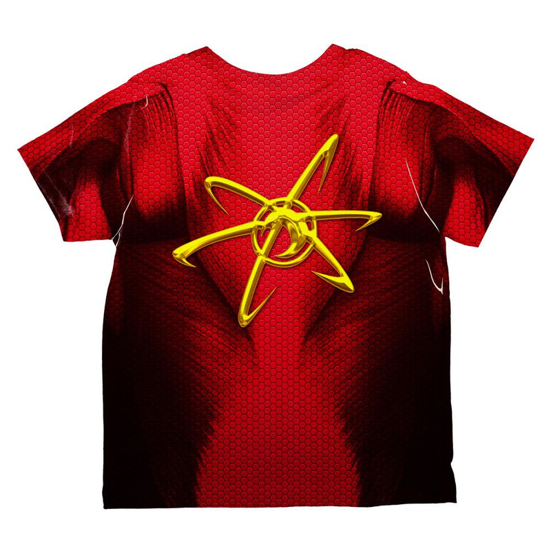 Superhero Boy Genius Cosplay Costume All Over Toddler T Shirt Toddler T-Shirts Old Glory