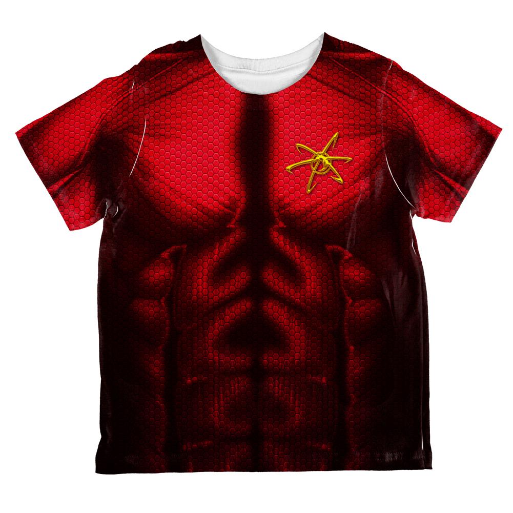 Superhero Boy Genius Cosplay Costume All Over Toddler T Shirt Toddler T-Shirts Old Glory 2T Multi